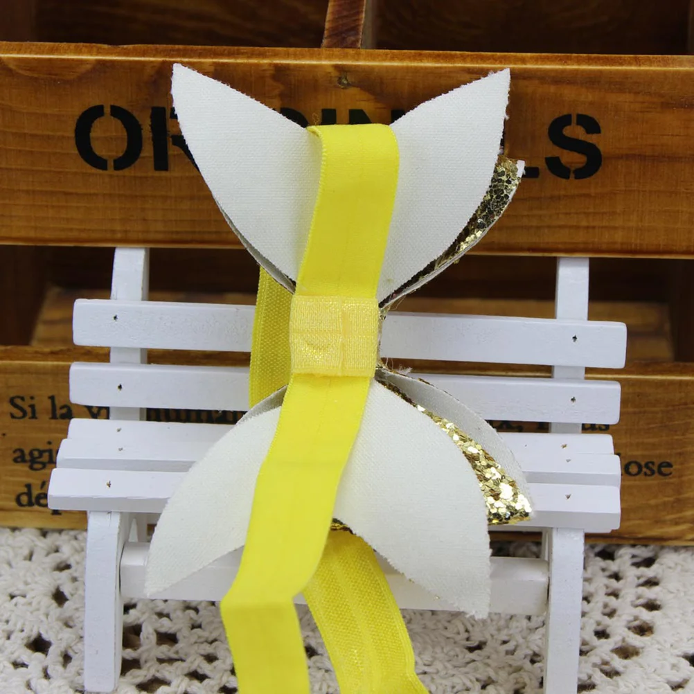 

Детские повязки на голову с бантом и блестками для малышей, розово-красные ленты для волос, блестящие украшения для дня рождения, детского душа