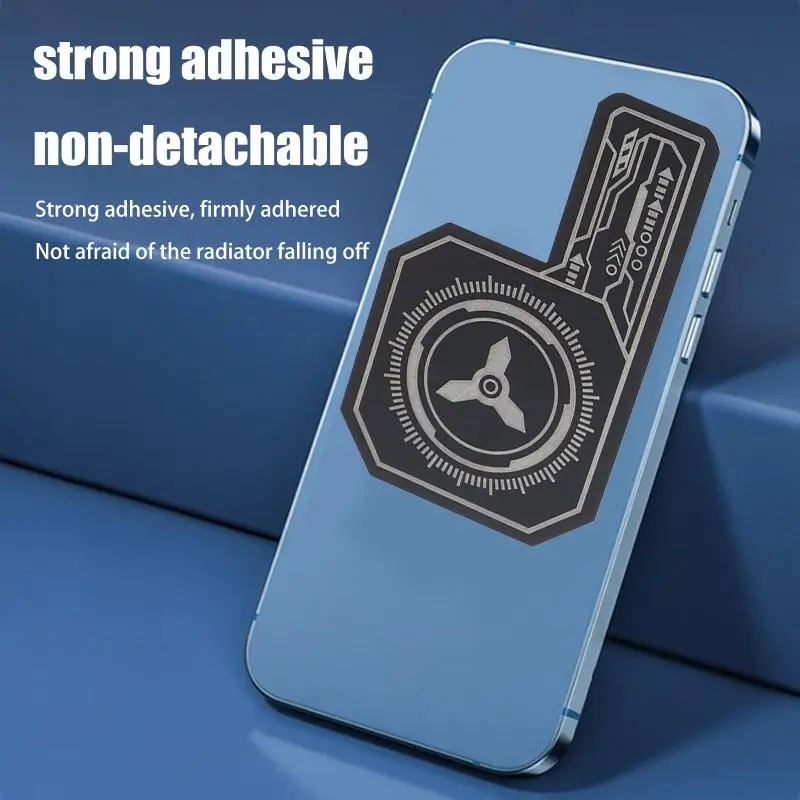 【C】Mobile Phone Cooling Plate Heat Sink Expend Gaming Radiator Stickers For PUBG For Mobile Phone Heat Dissipation And Cooling