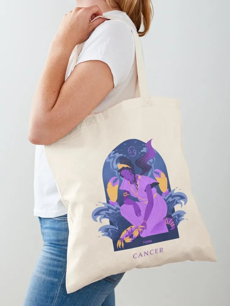 Cancer - Ancient Greek Astrology Series Tote Bag cute pouch bag Shopping bags Tote Bag