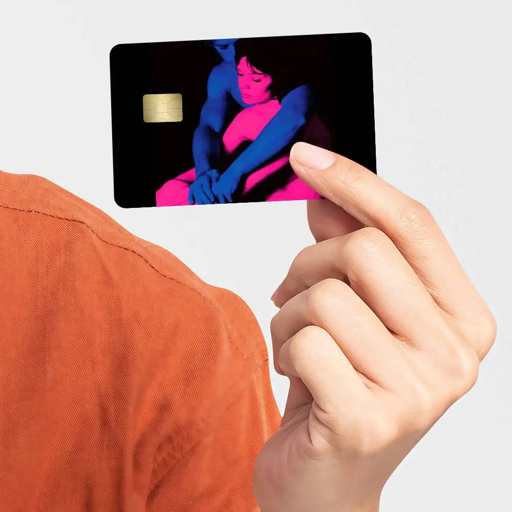 Band T-TV Hot Cool G-Girl Bank Credit Cards Bus Pass Stickers Cool Decoration Waterproof 4PCS Card