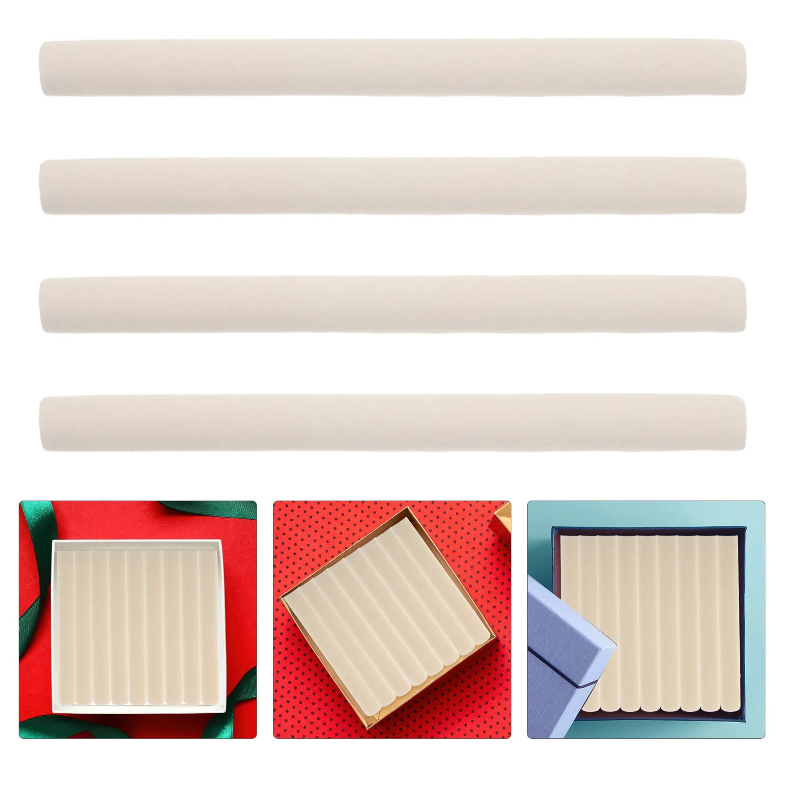 8 PCS Jewelry Box Partition Strip Drawer Organizer Inserts DIY Divider Spacer for Necklace Ring Earring Jewellery Organiser