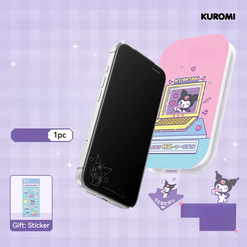 Kawaii Cartoon KT HD-schermbeschermer voor iPhone 18 Pro Max 17 16 15 14, anti-vingerafdruk, schokbestendig, gehard glas, onzichtbare folie.