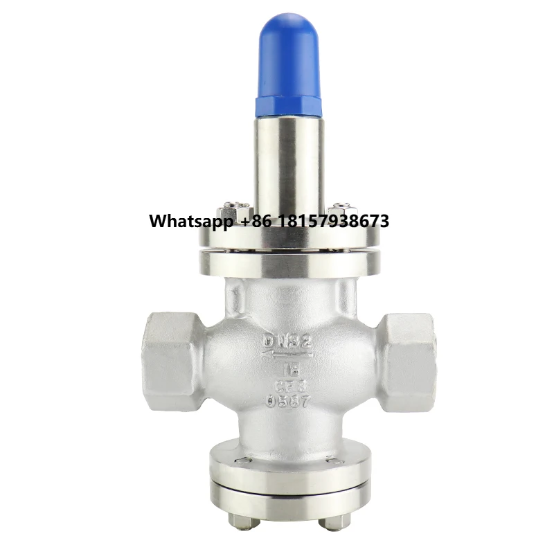 

Stainless Steel Pressure Reducing Valve Threaded Pressure Control Regulator Valve for Water