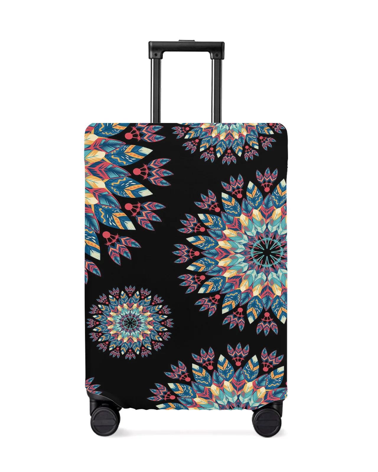 Mandala Pattern Elastic Baggage Cover For 18-32 Inch Suitcase Case Dust Cover Travel Accessories