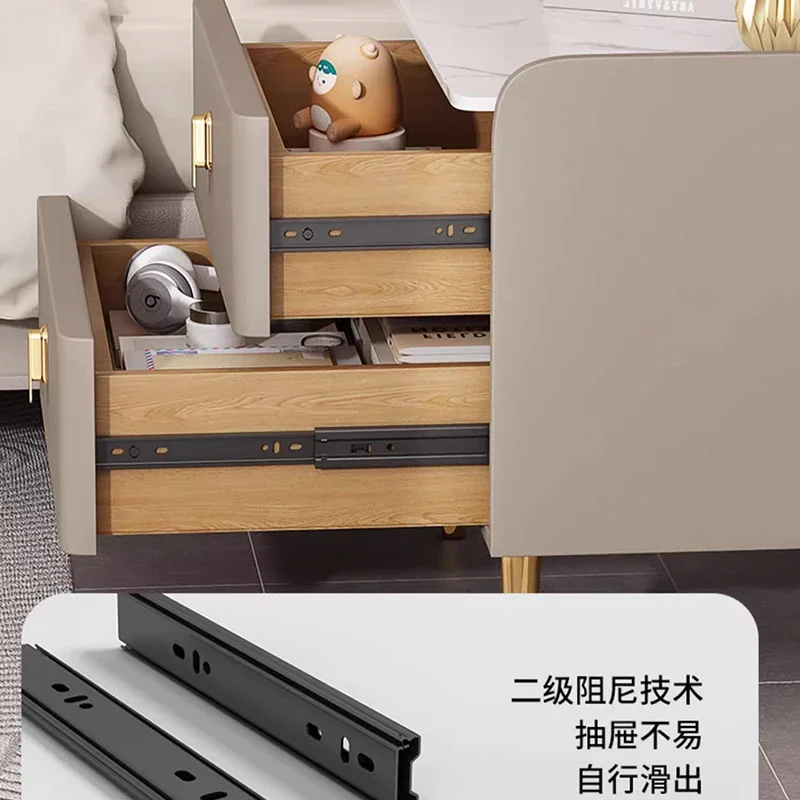 طاولات بجانب السرير من الخشب الصلب الاسكندنافي، تخزين بسيط، منضدة فاخرة لغرفة النوم، حوامل ليلية لأثاث غرفة النوم Mesa De Noche FYNT