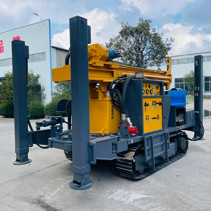 China Factory Bohrloch 260 m Rock Water Well Drill Rig Deep Drilling Rig für Water Well Machine