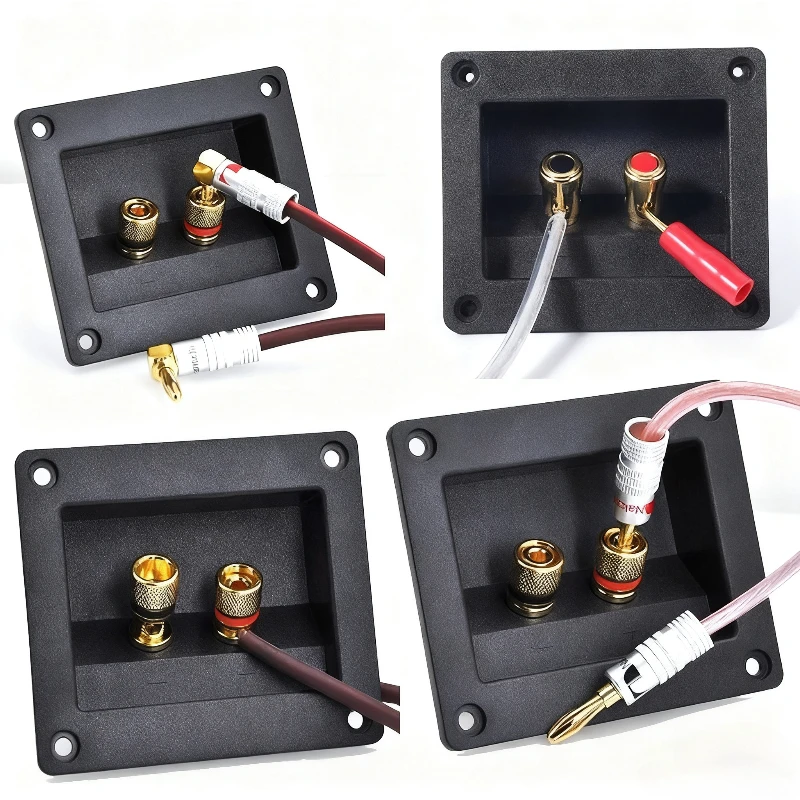 2pcs/lot The Two Speakers Connect The Box with The Box Opening 53mm with 500 Columns