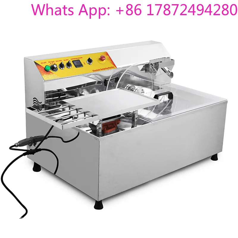 NP-353 Chocolate Vibrating Defoaming Table Commercial Electric Chocolate Melting Cylinder 25L Baking Aid