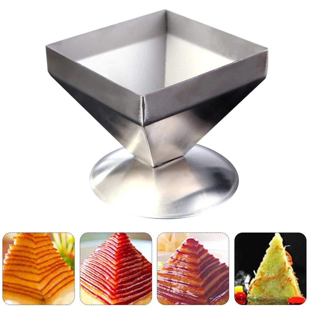 Triangle Cake Package Mold Pagoda Meat Roasting Pan Kitchen Supplies Stainless Steel