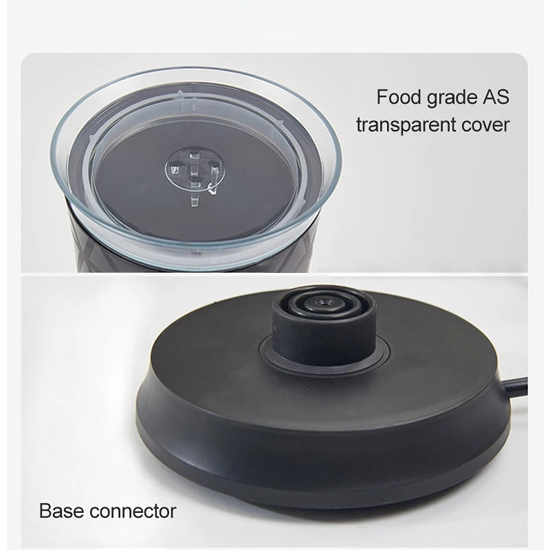Espumador de leche eléctrico automático, Espumador de leche caliente y fría, calentador para café Latte, cafetera caliente, Chocolates, capuchino, EU