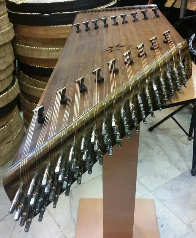 Iranian dulcimer, Santur, Persian Santoor, Premium Yang + Hard Case