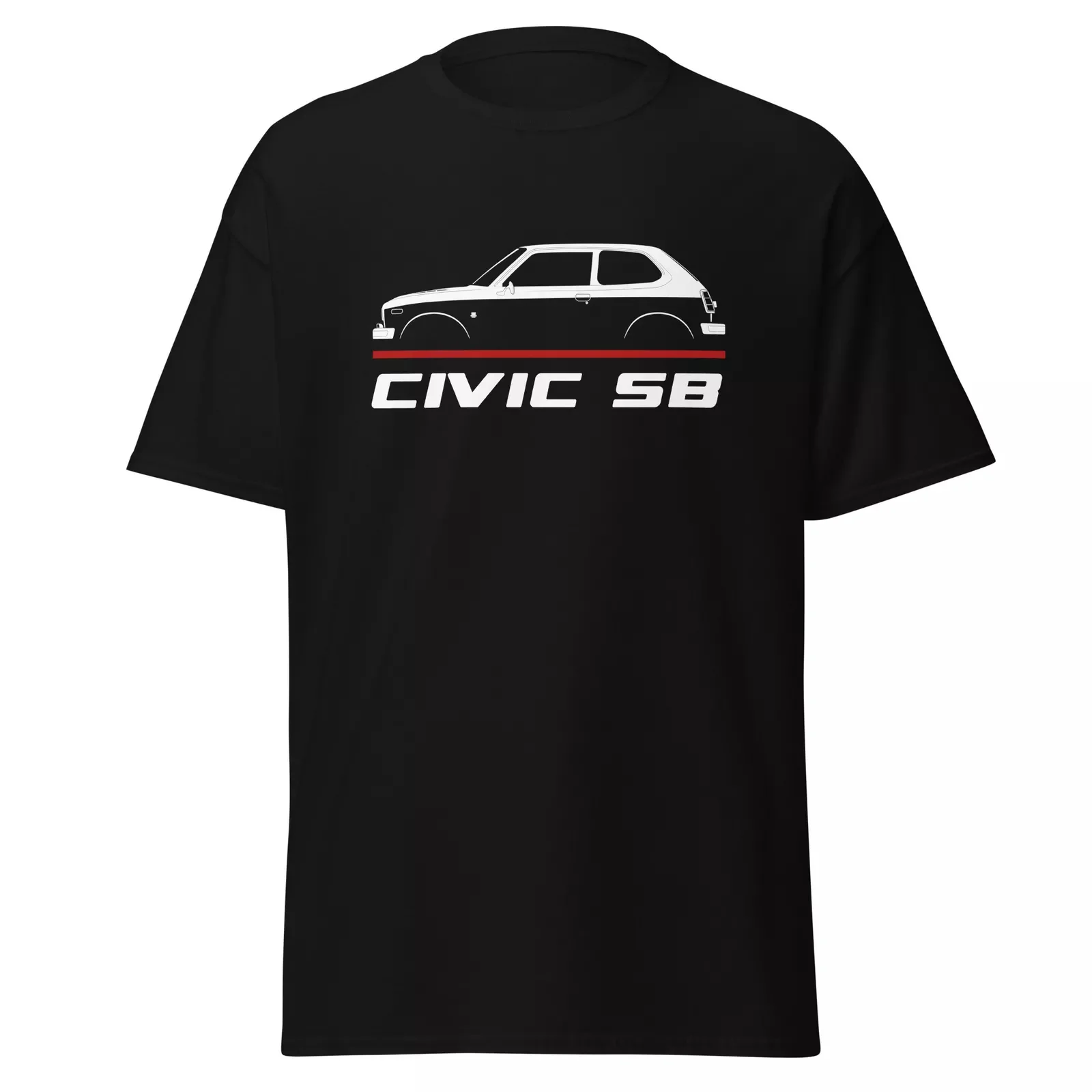 

2024 Men T Shirt Casual Hondas Civic SB 1972-1979 Enthusiast T-shirt Graphic Summer Short Sleeves 100% Cotton S-3XL Cool Tee