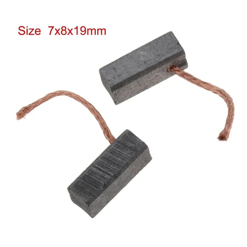 1 Pair Electric Motor Carbon Brush 3/4/5/6/7/8/9/10mm Car Vehicle Window Lifter Wiper Regulator Mechanical Power Repair Part