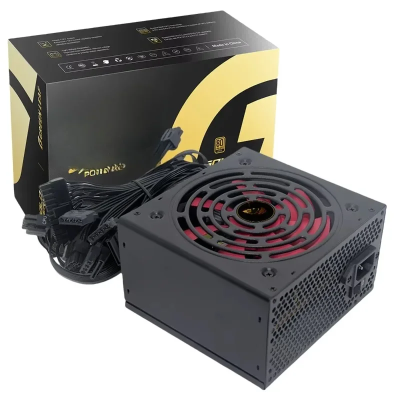 

High Quality 80 Plus Gold 500W 600W 700W 800W PC Active Power Switch Computer Chassis Atx Power Supply Pc Power Supply