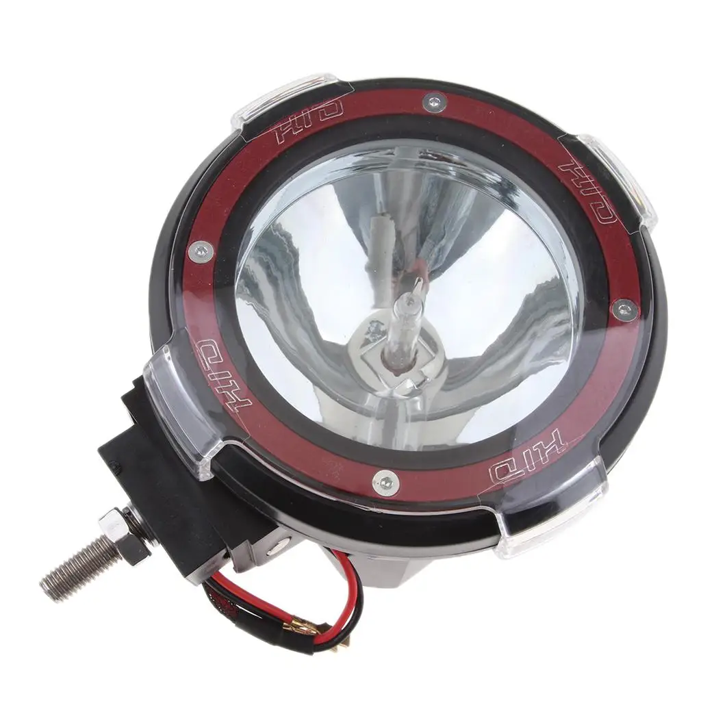 HID Xenon Work Light Energy Saving Super Bright 4 Inch Spot Cross Country Lamp IP68 for Cars and Trucks