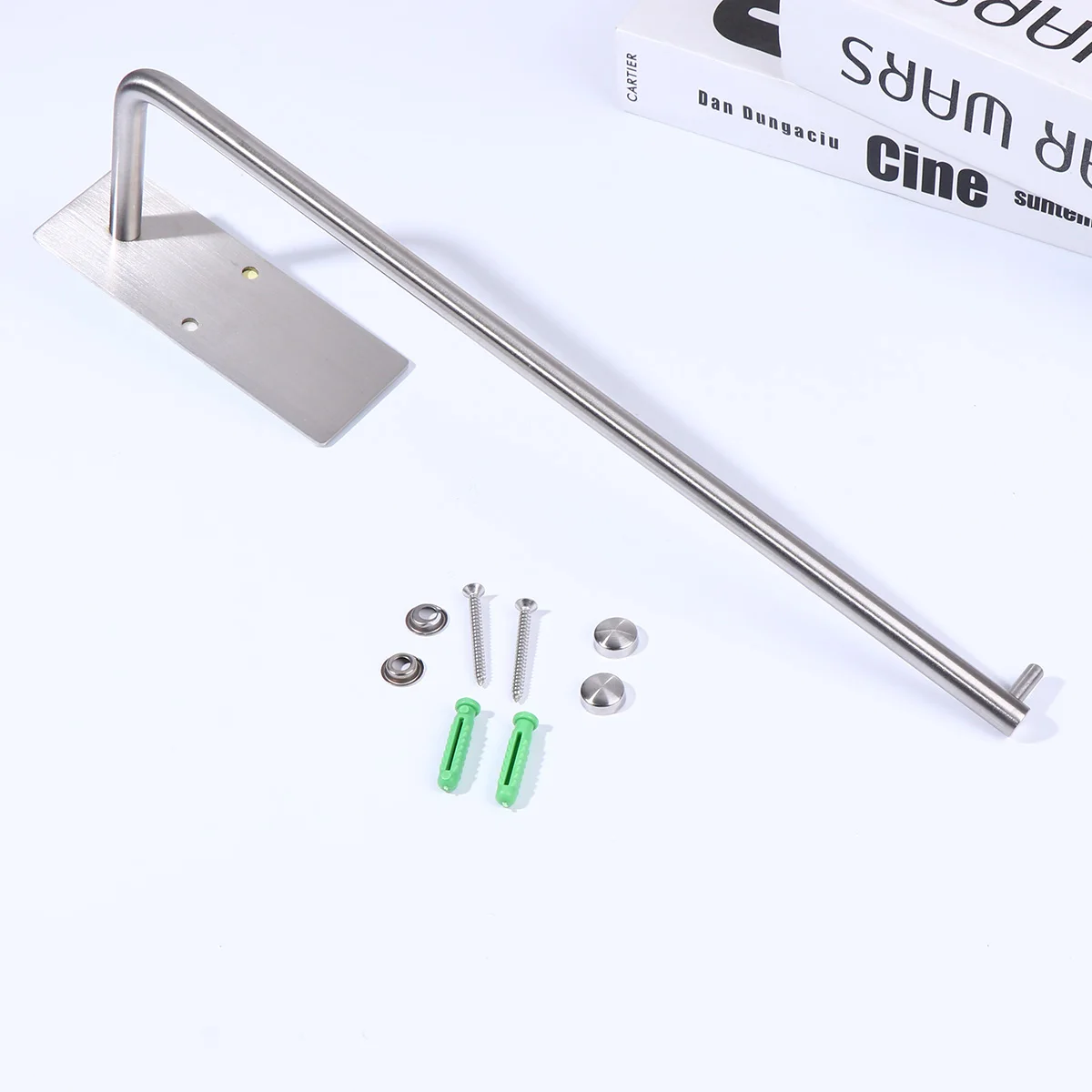 Edelstahl Papier Handtuch Halter Wand Montiert Tissue Rack Küche Rollen Spender Badezimmer Serviette Rack Wasserdicht Rost