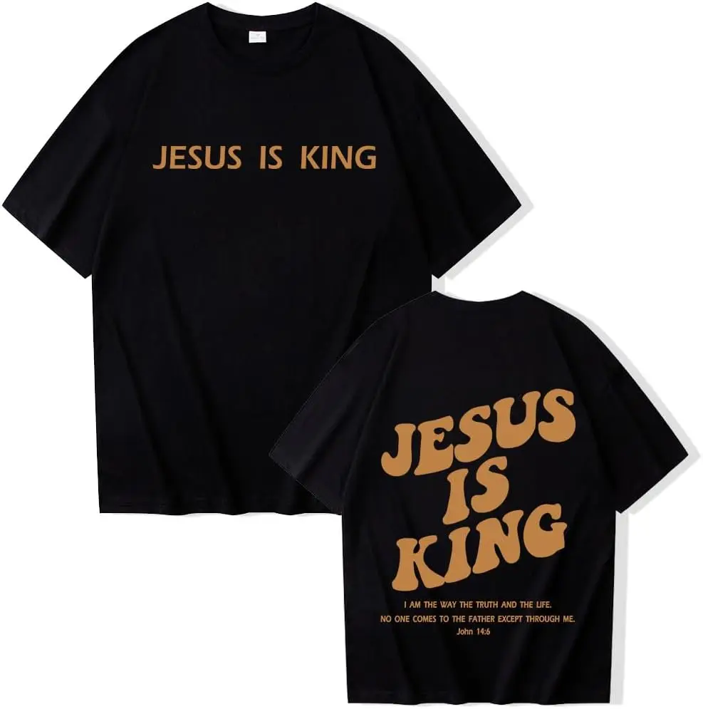 Jesus Saves Shirts Christian Jesus Bible Verse T-Shirt Men Women O-Neck Short Sleeve