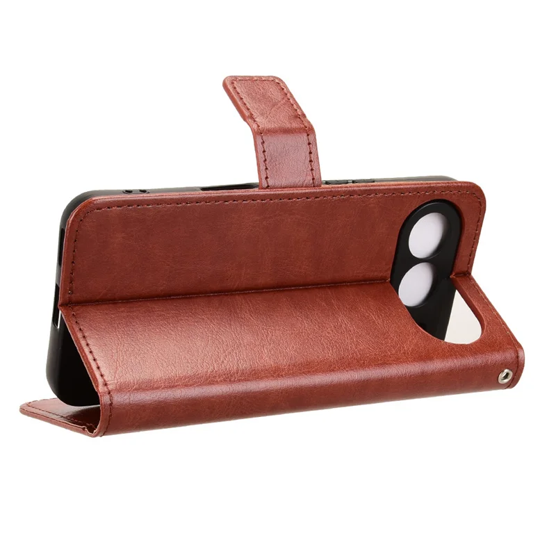 ل الشرف 500 5G المضادة للسقوط جراب هاتف جلدي عدم الانزلاق حامل حامل ل الشرف 500 5G الأعمال المحفظة غطاء