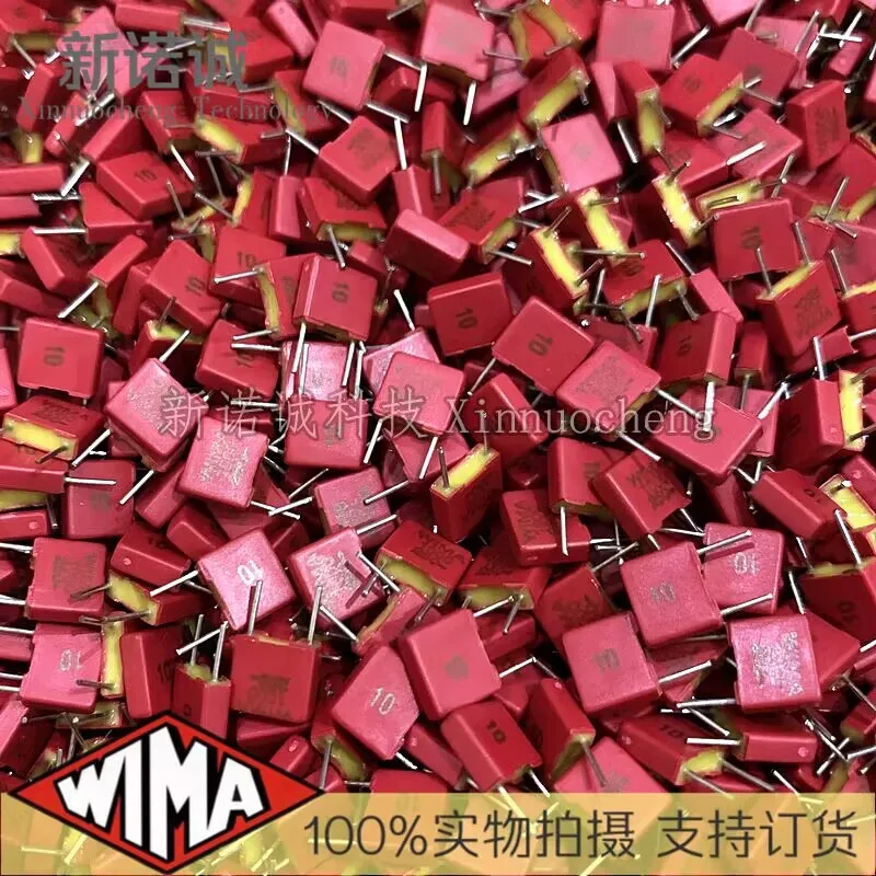 5PCS/10PCS/50PCS/Lot WIMA FKS2 MKS2 250V 1000PF 0.001UF 1nK250 foil film capacitor 1nf 250V102 102 250V1000PF Foot distance 5MM