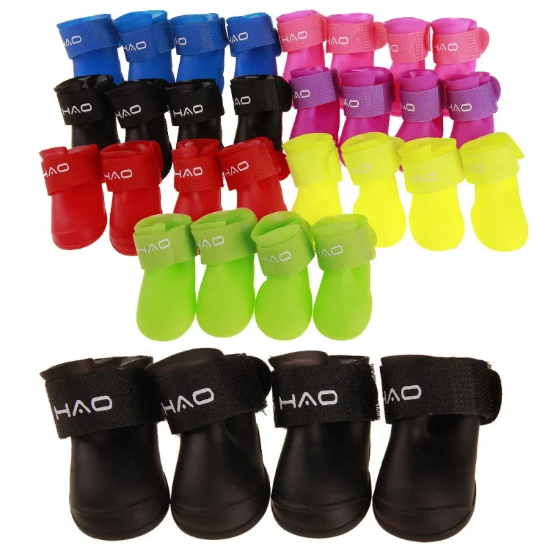 Waterproof Pet Rain Boots, Dog Shoes, Soft Sole Dog Shoes, Pet Supplies