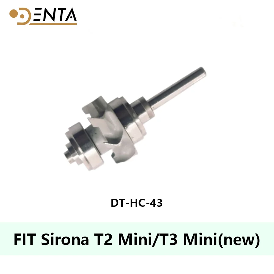 43 Dental High Speed Handpiece Turbine Cartridge fit SIRONA  T2/T3 Mini Racer New Push Button Handpiece Ceramic Bearing Dental