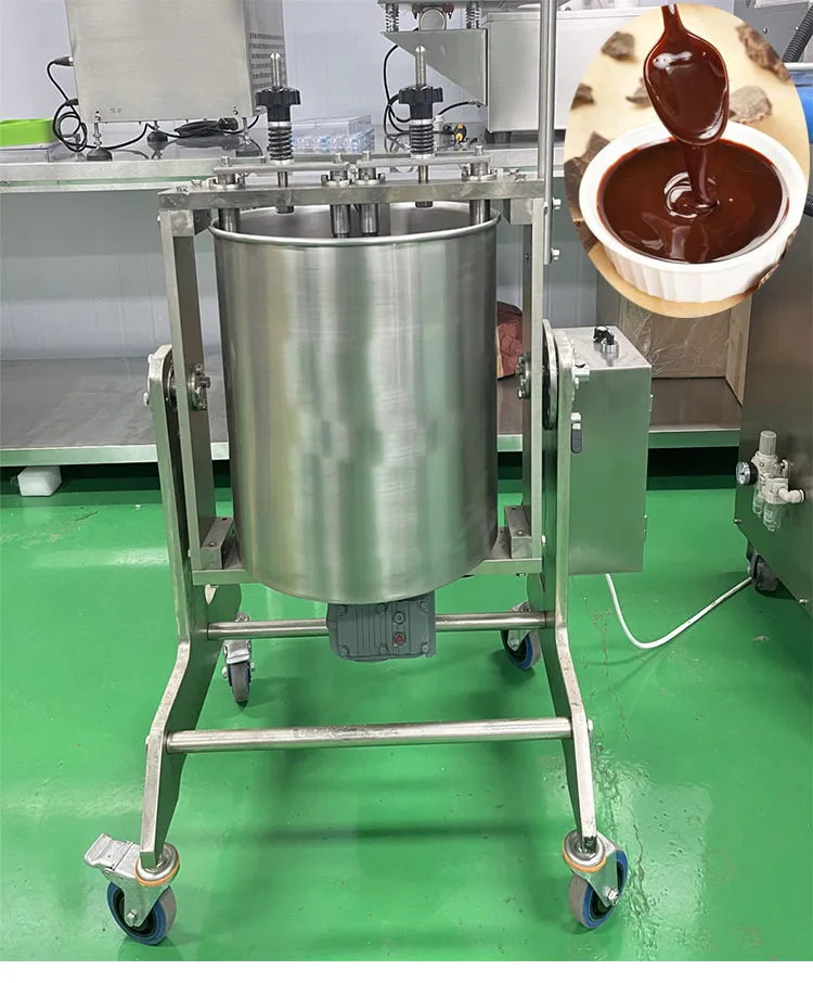 Leading Technology Automatic Double Wheel Cocoa Stone Mill Grinder Chocolate Melanger Cocoa Bean Coarse Crusher