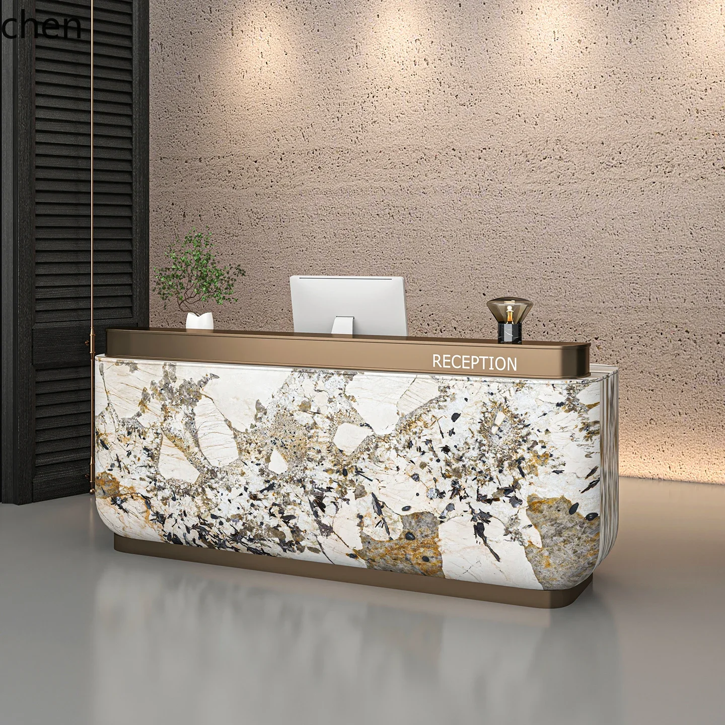 

D16- Company Hotel Reception Desk Beauty Salon Cashier Counter
