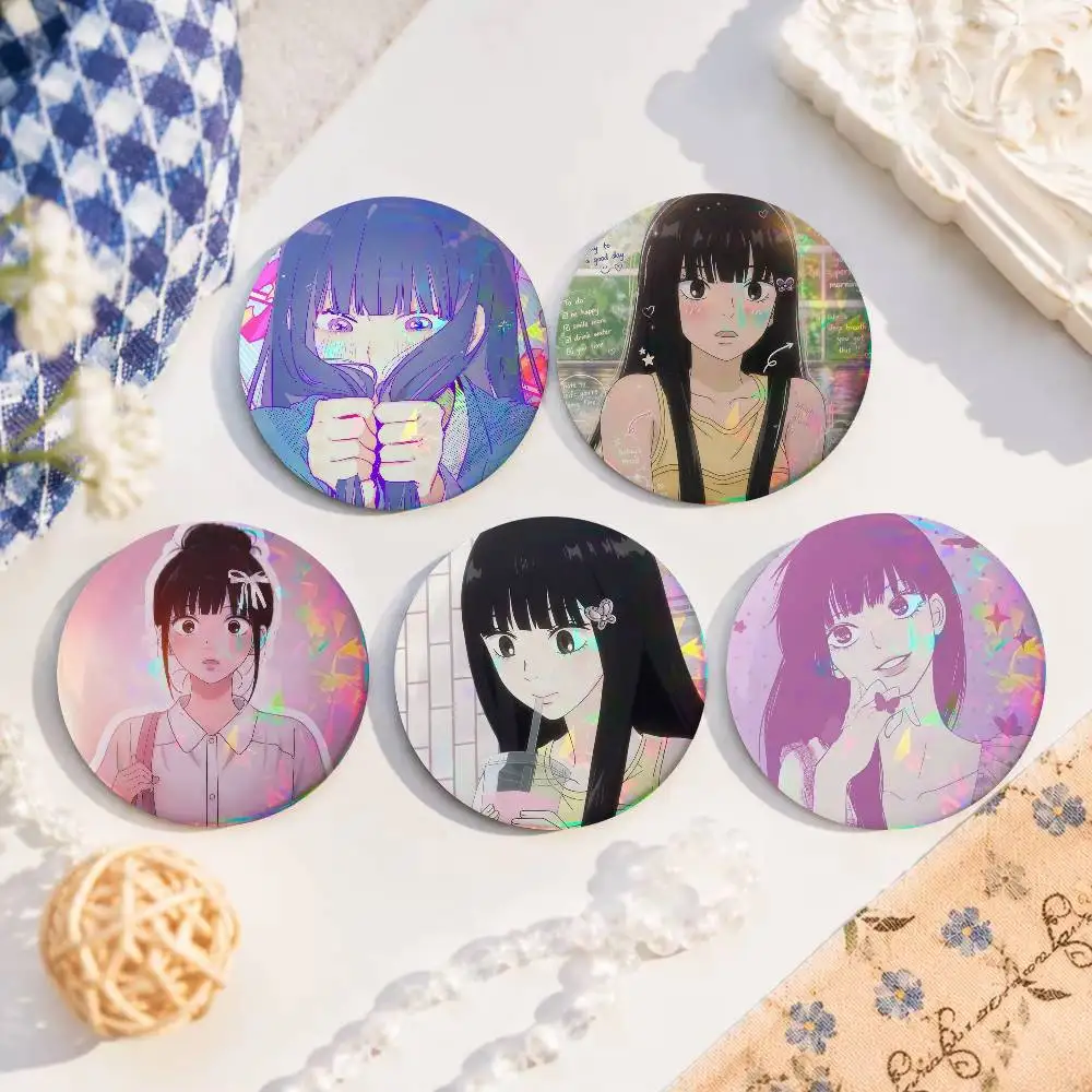 S-Sawako Kimi ni Todoke Custom   Soft Button Pin Funny Silly Gnarpy On A Skateboard Meme Badge Gamer Collection Gifts