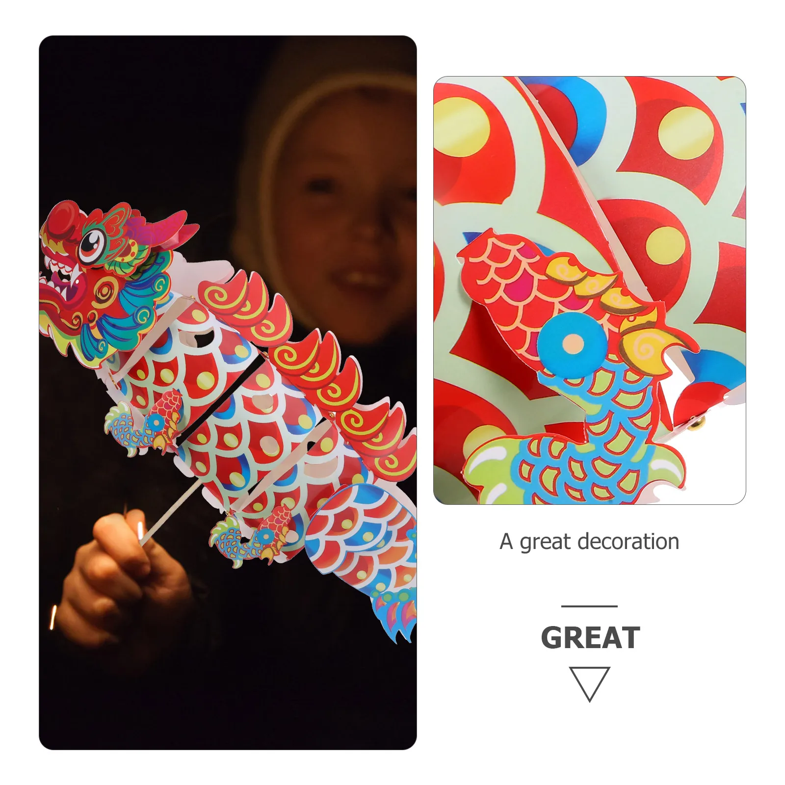 

Decoration Chinese New Year Paper Pendant Photo Cutouts Ornament Decorations