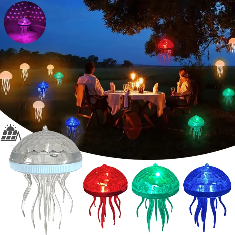 

Solar Powered Jellyfish Lights Music Restaurant Led Jellyfish Lights Bar Decoration Creative Lights Swimming Pool Float Lights