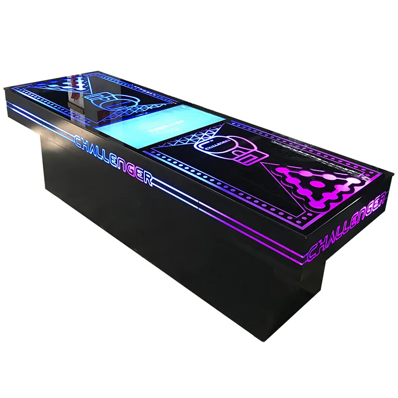 Mesas de bar led personalizadas, vidrio templado de mármol, logotipo personalizado, cartón moderno, muebles comerciales modernos, KTV