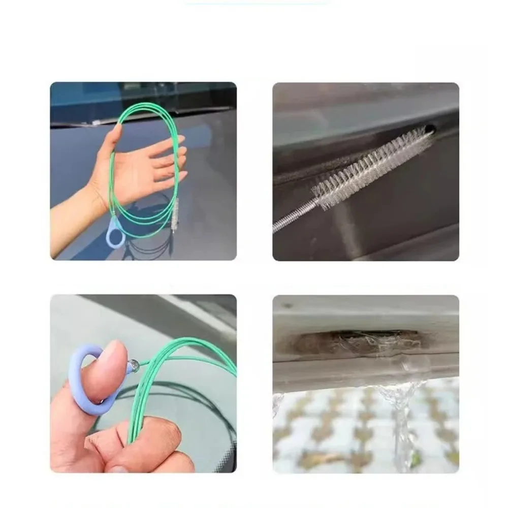 Ablauf Loch Auto Reinigung Rohr Pinsel Flexible Ablauf Dredge Schiebedach Reinigung Peeling Pinsel Auto Waschen Reinigung Werkzeug Zubehör 3/5m – Detail 5