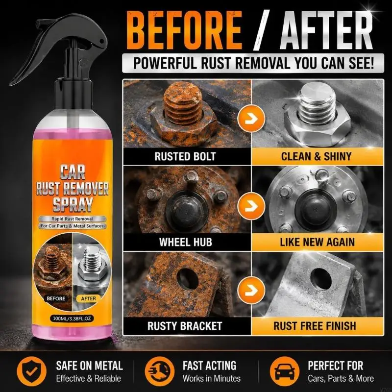 M76E Metal Parts Cleaner for Car Chassis Hinges and Routine Upkeep