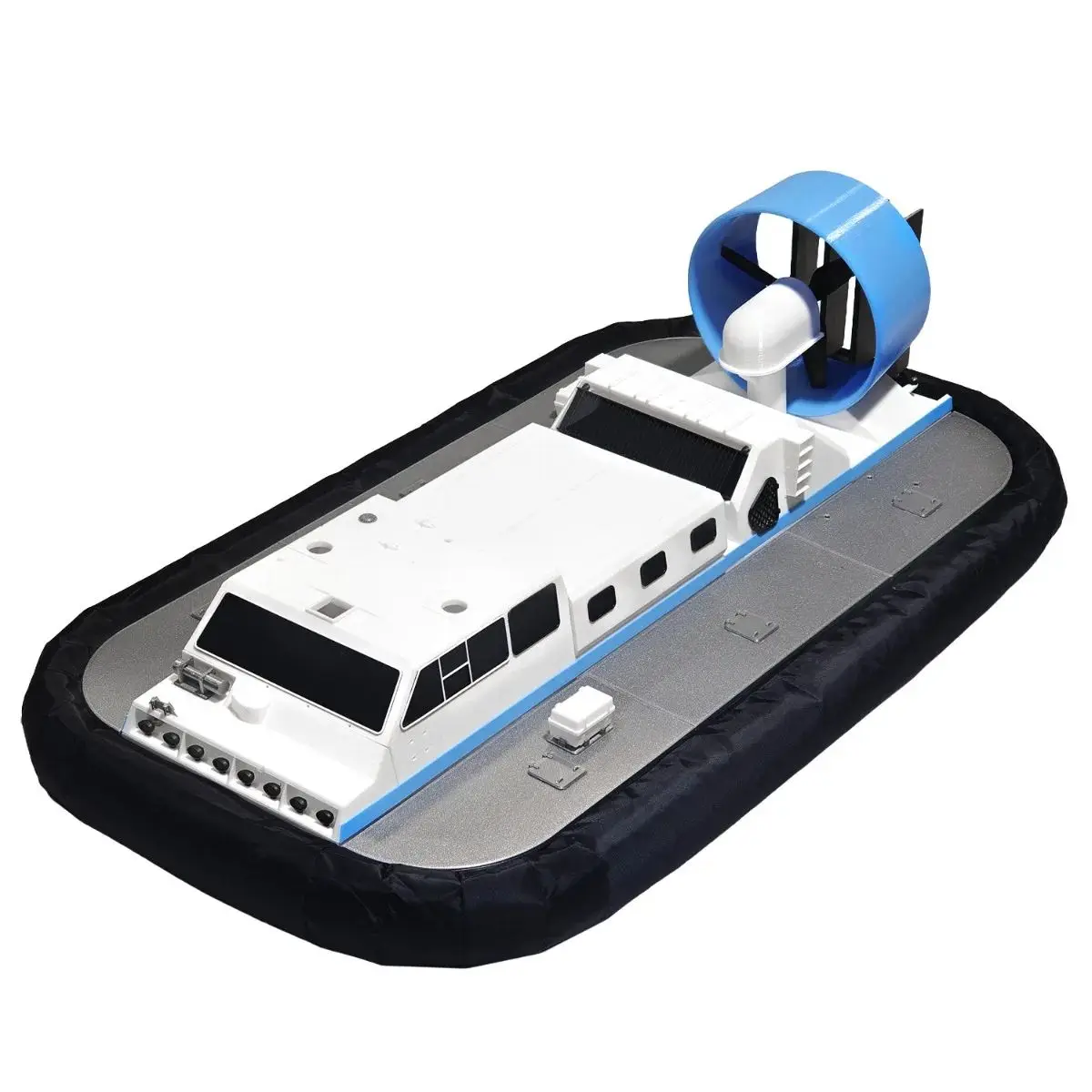 1/25 تعمل بالرياح الحوامات التحكم عن بعد قارب لعبة مجسمة المنتج النهائي محاكاة هدية برمائية