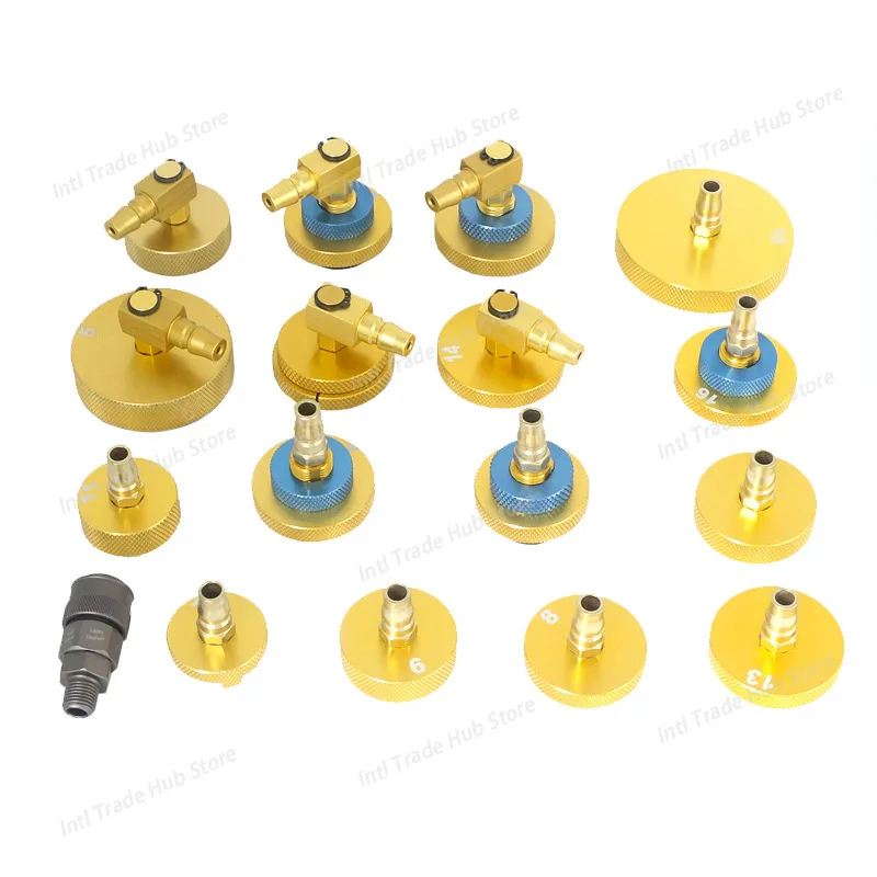 Special connector adapter for automobile brake oil replacement machine Full set of brake oil replacement brake fluid connector