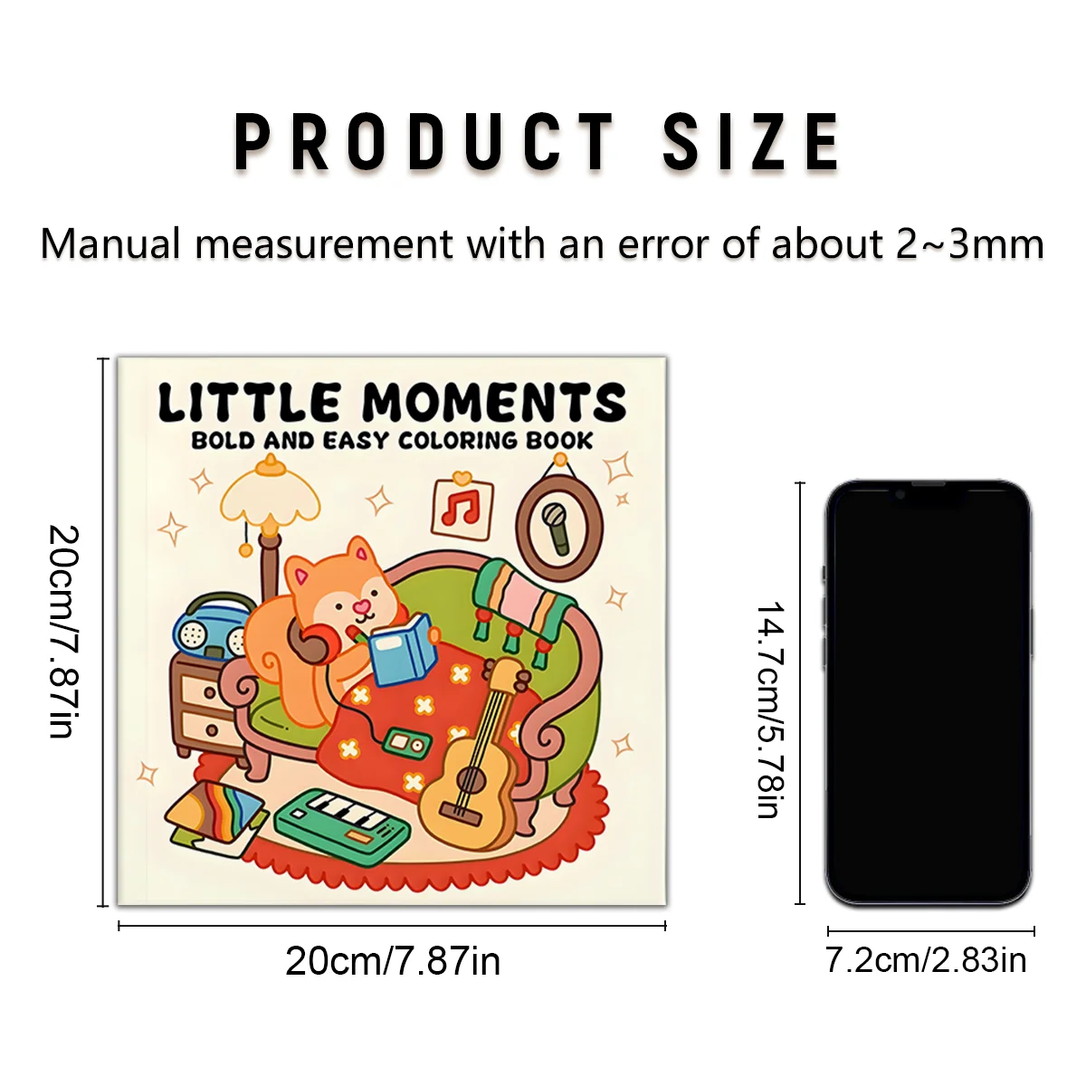 Healing Picture Book - Animal Life Coloring Book | 24 Page Relaxing And Healing Coloring Book, Enjoy Beautiful Moments