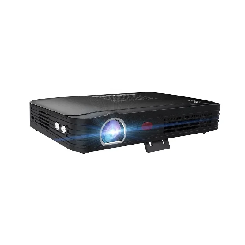 Portable Android WiFi Bluetooth 3D Smart Home Theater DLP Projector 2000 Lumens Battery Powered Mini Projector