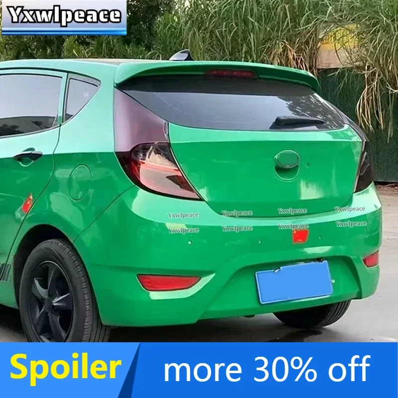 

For Hyundai i30 2008 2009 2010 2011 2012 2013 High Quality ABS Material Car Tail Wing Unpainted Color Rear Roof Spoiler