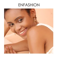 ENFASHION Rhinestone Geometric Drop Earrings For Women Water Droplets Shape Crystal Earings Fashion Jewelry Oorbellen EF191046