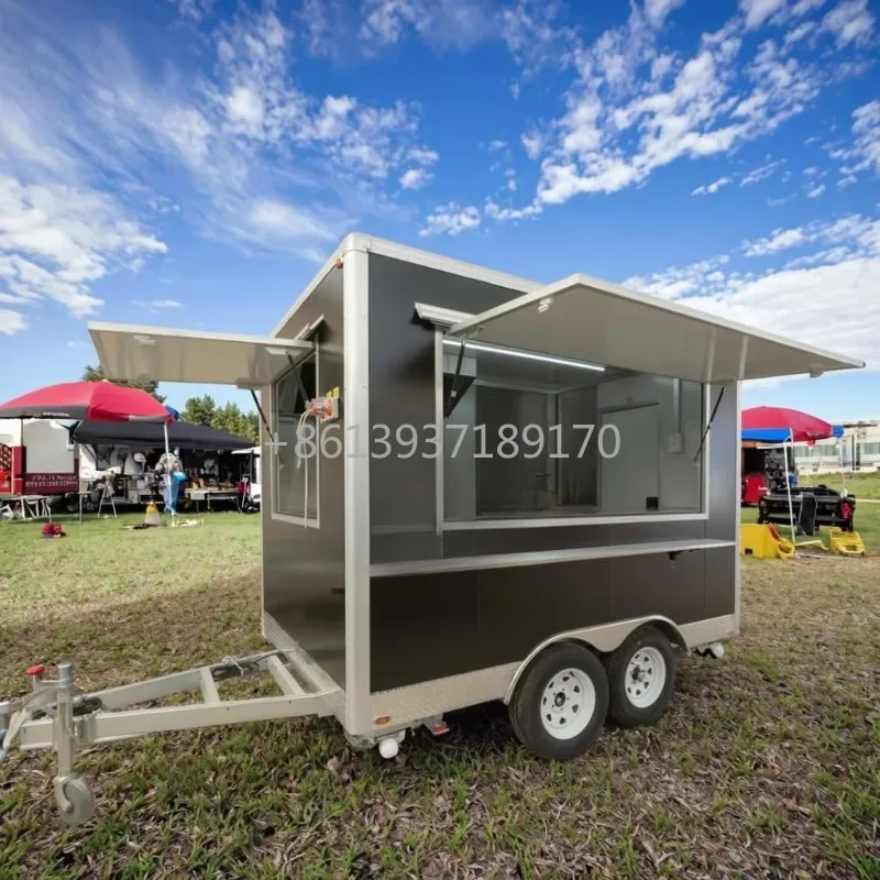 

Mobile Food Truck Trailer with Full Equipment Sale – Ideal for Coffee, Hot Dog, Ice Cream, and Street Vendor Business