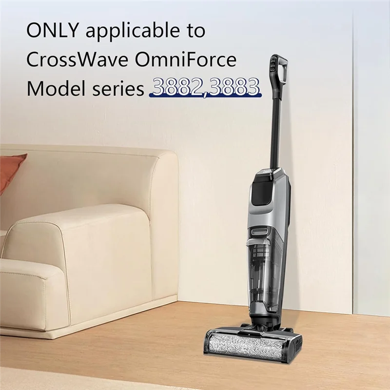 SANQ für Bissell Crosswave Omniforce 3882 3883 Staubsauger, Bürstenrolle, Hepa-Filter, Ersatzteile-Set