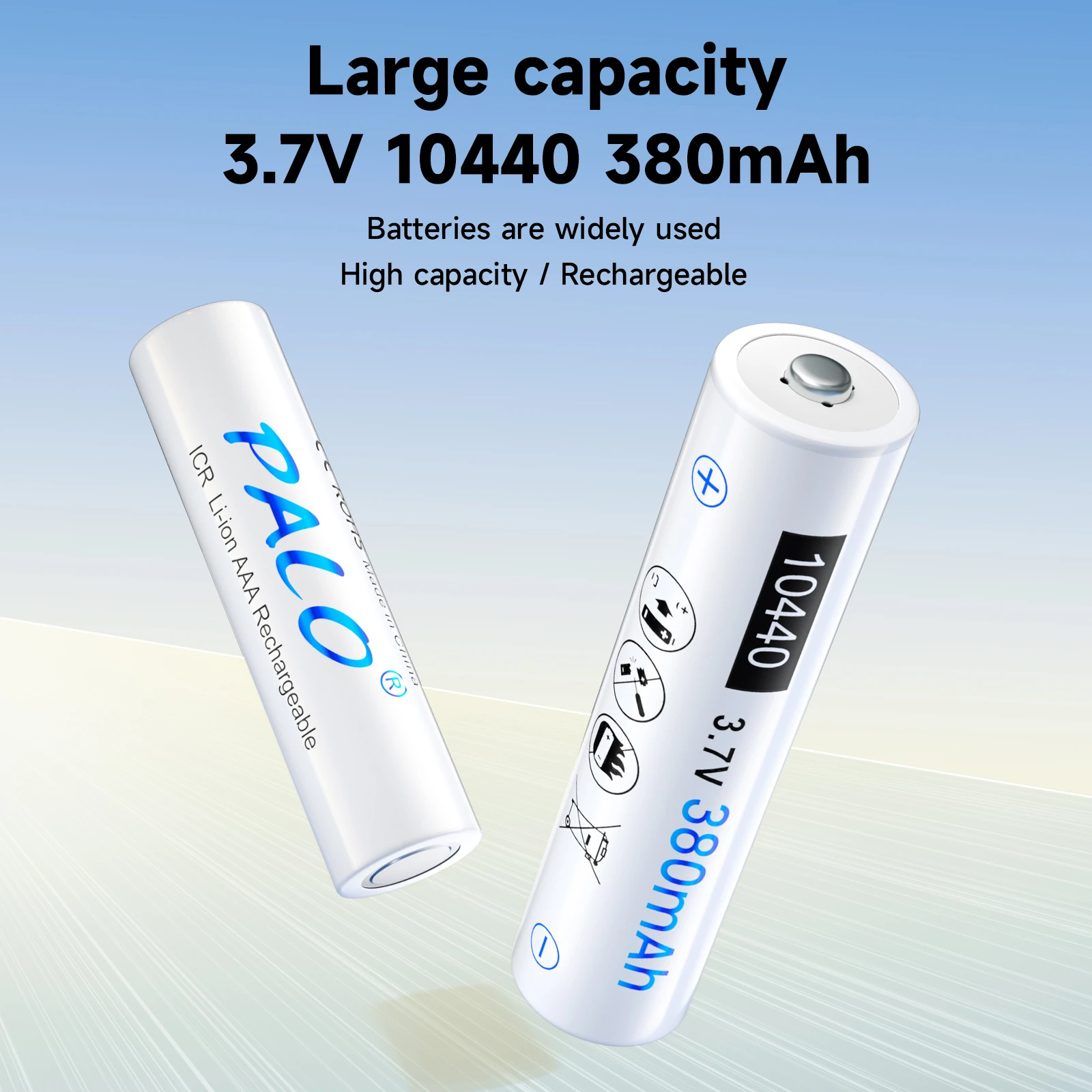 3.7V 10440 Lithium …