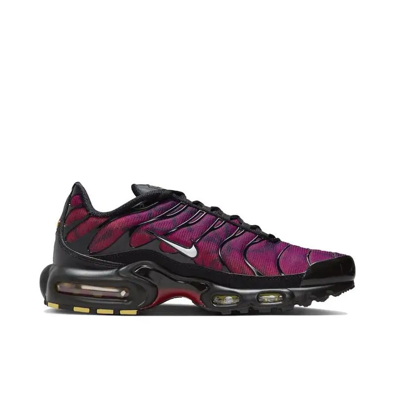 Nike Air Max Plus TN Women's Running Shoes Are Lightweight, Breathable, Non Slip, Durable, Cushioned, Blue Purple in Color