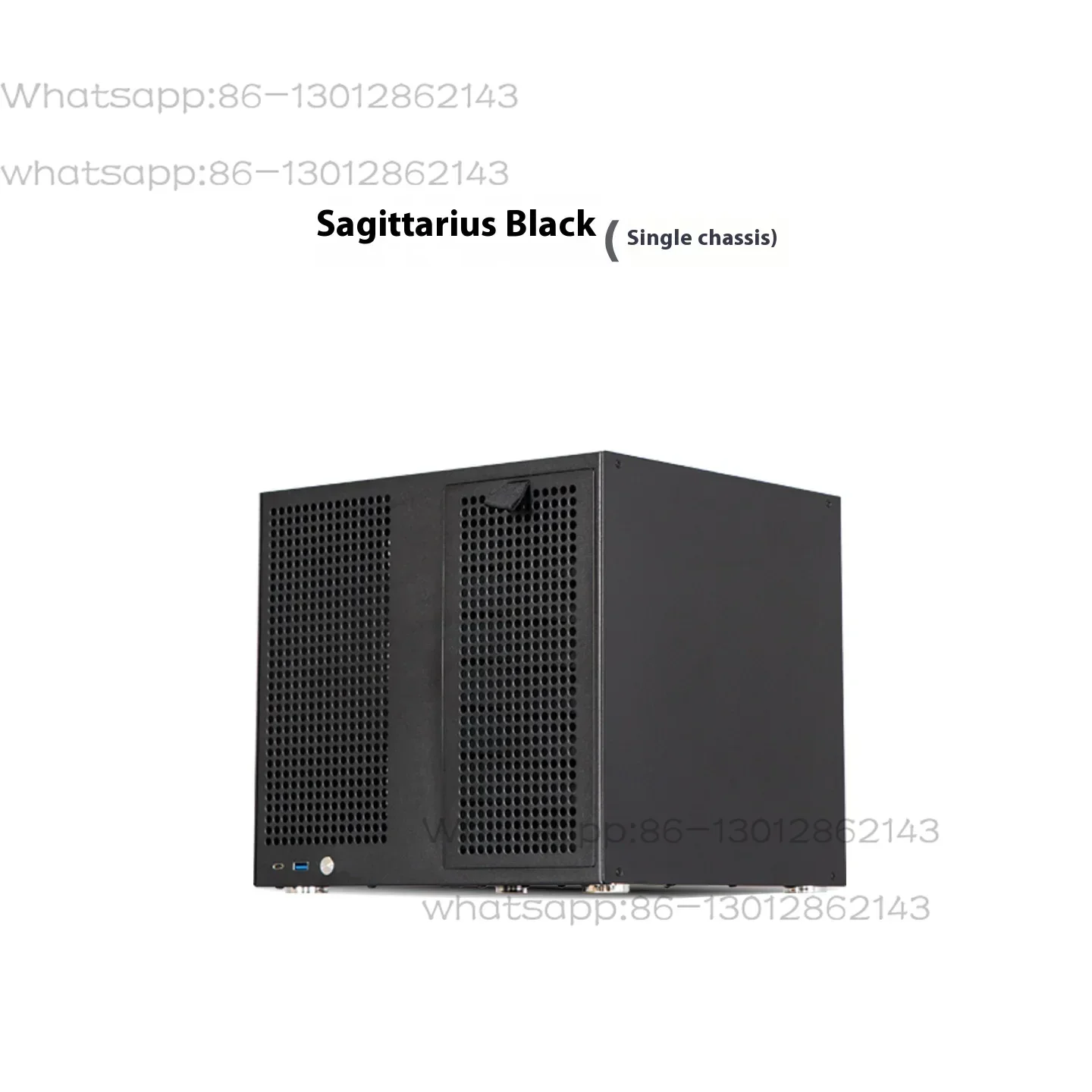 2026 NEW  1PCS Sagittarius 8-bay NAS Computer Chassis with ATX Power Supply, MATX Motherboard, Full-height PCIE, 21.8L