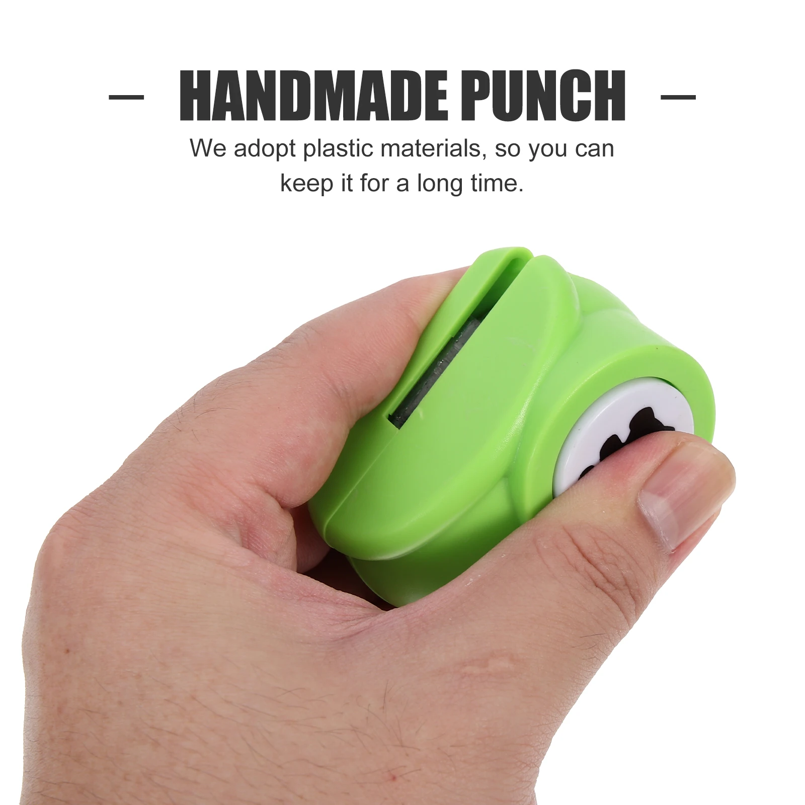 

Embossing Device Hole Punch DIY Handmade Crafts Machine Plastic Scrapbook Paper Child Puncher