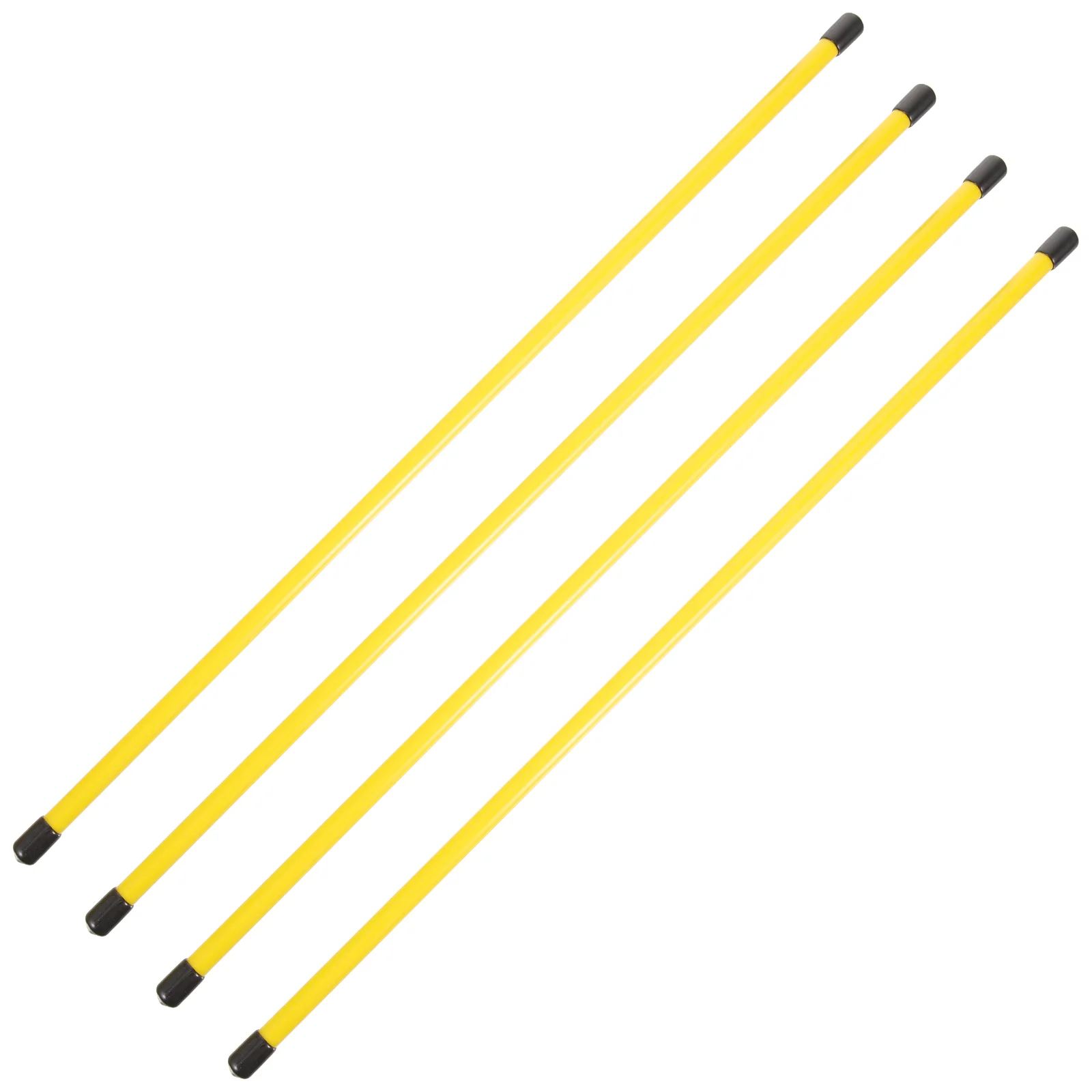 4 Pcs Golf Practice Aid Putting Alignment Stick Training Aids for Auxiliary Pole Swing Composite Fiber Golfing