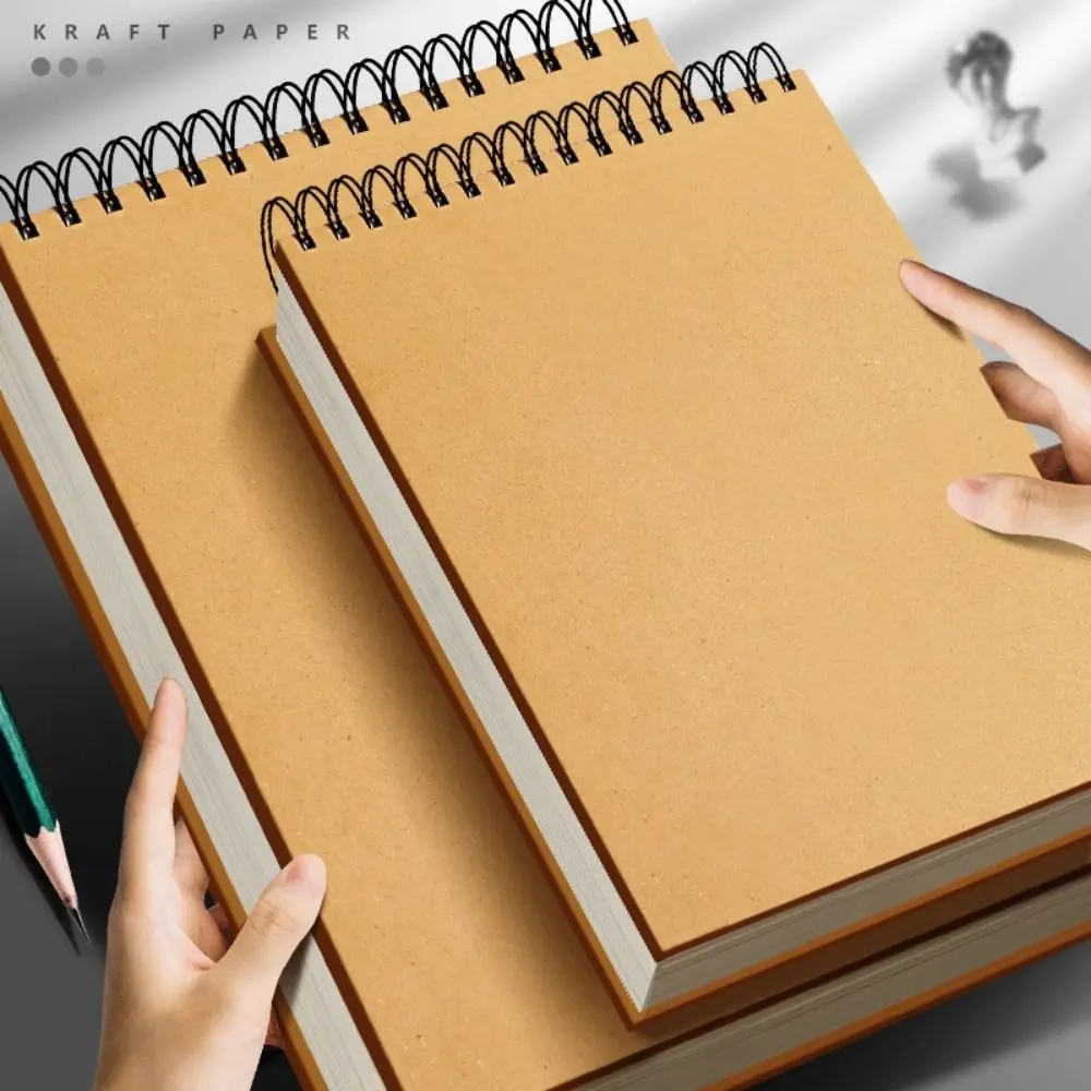 سماكة ورق الكرافت الفن كراسة الرسم الوجه متابعة 30 ورقة/60 صفحة رسم المفكرة A4/8K/16K/32K/A3 ورق رسم فارغ هدية #3