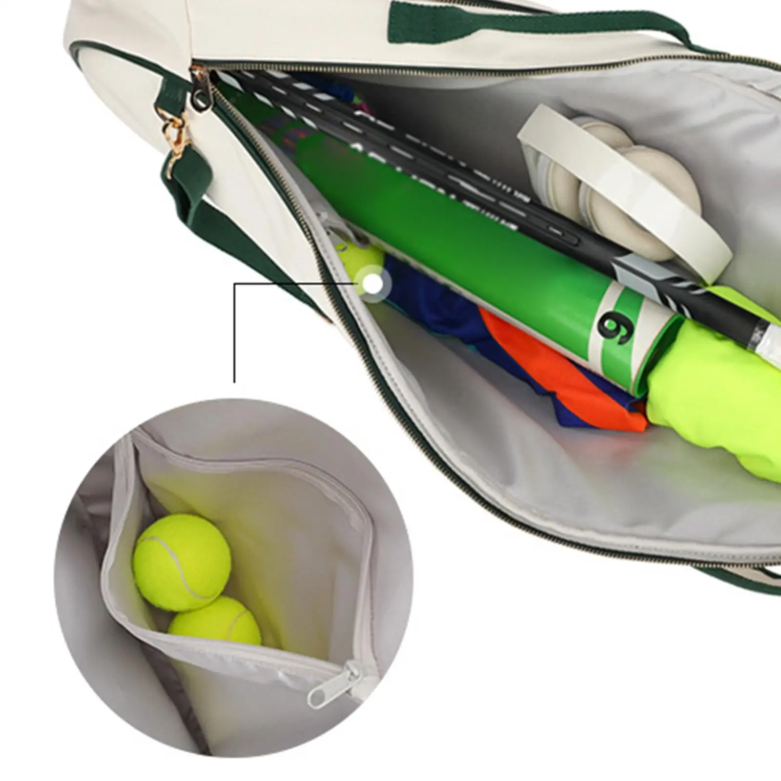 

Tennis Bag Tennis Racket Bag Lightweight Tennis Racquet Cover Bag Badminton Racquet Bag