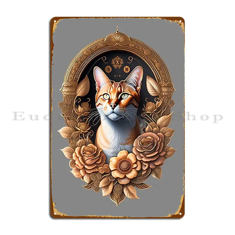 Pablito Feline Style And Distinction Metal Plaque Poster Garage Wall Decor Custom Pub Club Tin Sign Poster