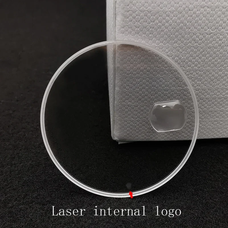 Очки высшего качества с сапфировыми кристаллами для часов Datejust GMT Submariner, с увеличением даты, детали часов